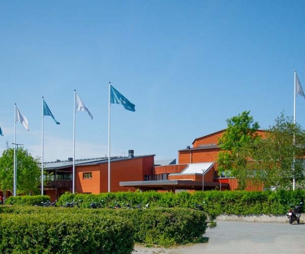 danderyds gymnasium byggnaden